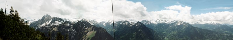 Gipfelpanorama vom Schattenberg