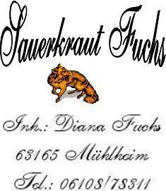 Sauerkraut Fuchs